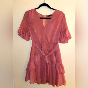 Simplee pink dress size S